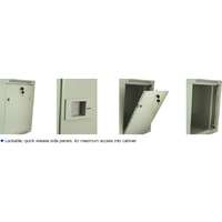 Excel Environ WR600 Flat Packed Wall Rack Network Cabinet 6U 600 mm Deep Black