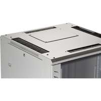 Environ CR800 42U Rack 800x1000mm Glass (F) Steel (R) B/Panels F/Mgmt Grey White
