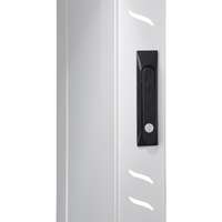 Environ CR800 42U Rack 800x1000mm Glass (F) Steel (R) B/Panels F/Mgmt Grey White