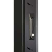 Environ CR800 47U Rack 800x1000mm Glass (F) Steel (R) B/Panels F/Mgmt Black