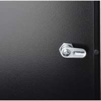 Environ CR800 42U Rack 800x1000mm Glass (F) Steel (R) B/Panels F/Mgmt Black