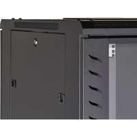 Environ CR800 47U Rack 800x800mm Glass (F) Steel (R) B/Panels F/Mgmt Black