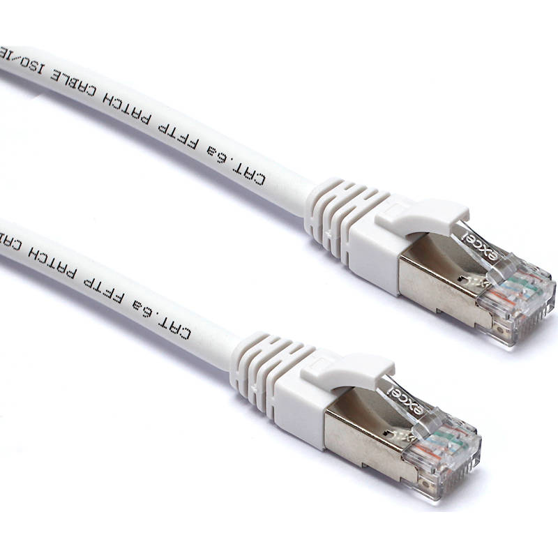 Excel Cat6A Patch Lead F/FTP Shielded LSOH Blade Booted