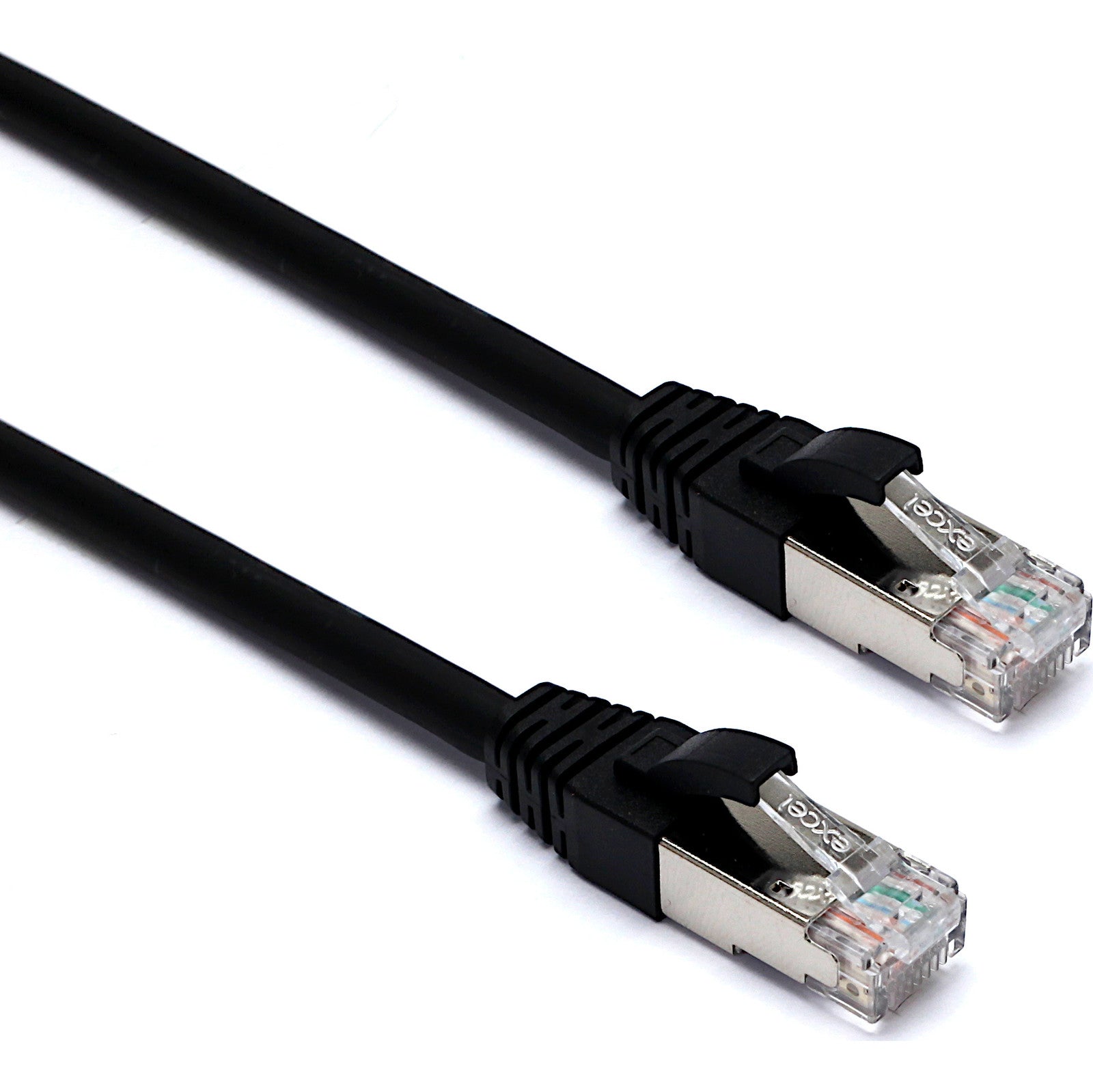 Excel Cat6A Patch Lead F/FTP Shielded LSOH Blade Booted