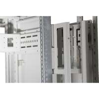Environ CR800 47U Rack 800x800mm Glass (F) Steel (R) B/Panels F/Mgmt Grey White