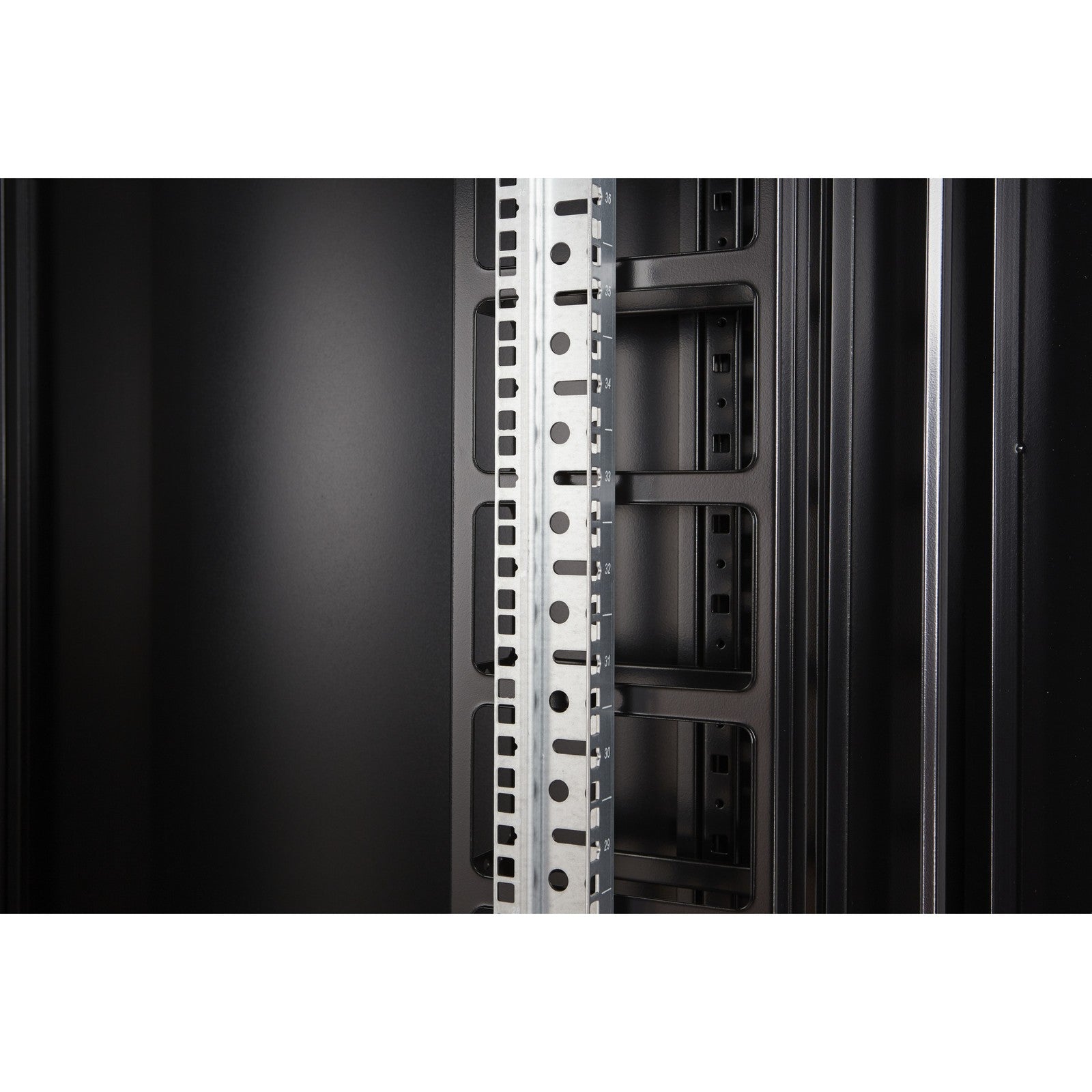 Environ CR800 29U Rack 800x800mm Glass (F) Steel (R) B/Panels F/Mgmt Black