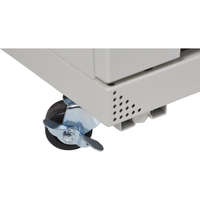 Environ CR800 47U Rack 800x800mm Glass (F) Steel (R) B/Panels F/Mgmt Grey White