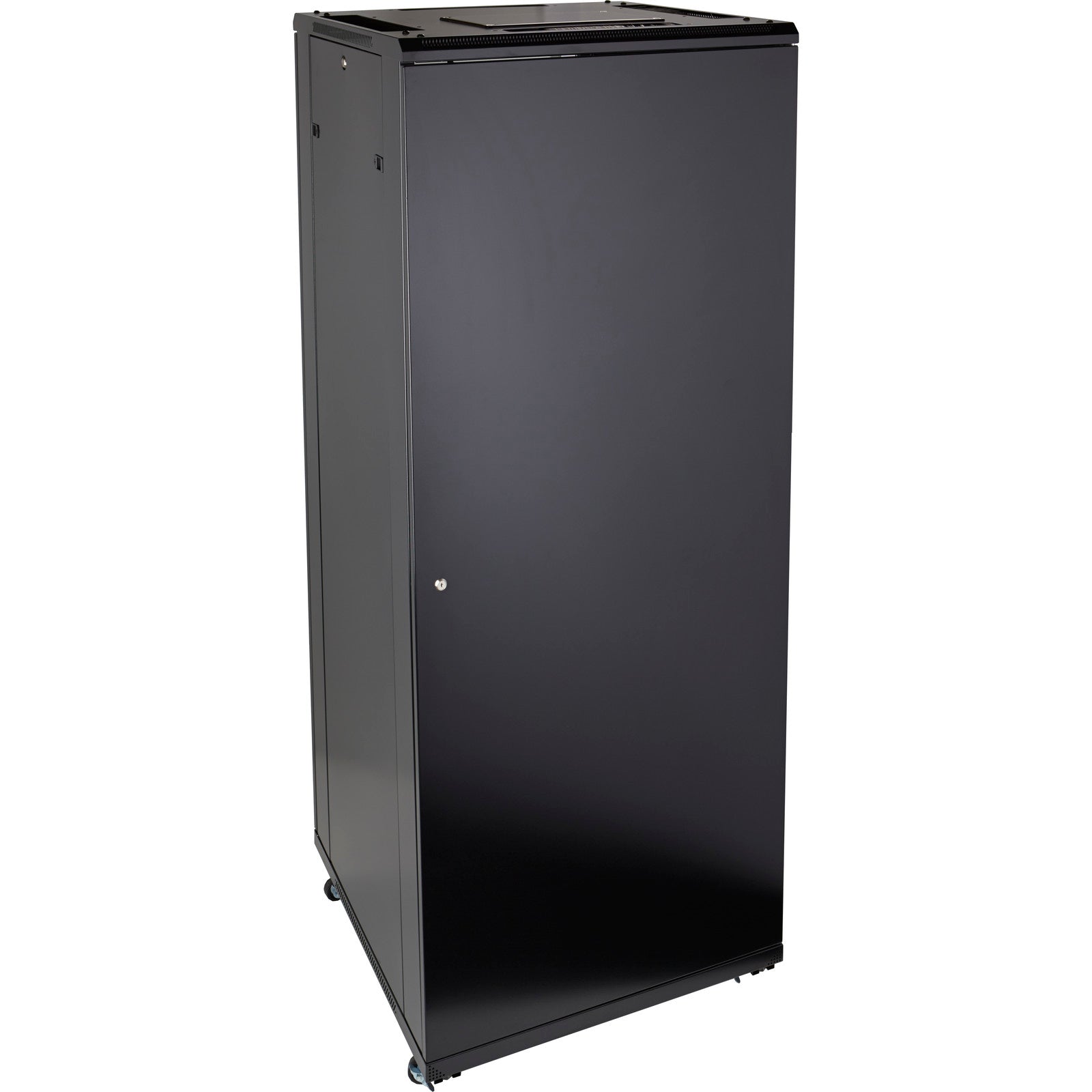 Environ CR800 42U Rack 800x800mm Glass (F) Steel (R) B/Panels F/Mgmt Black
