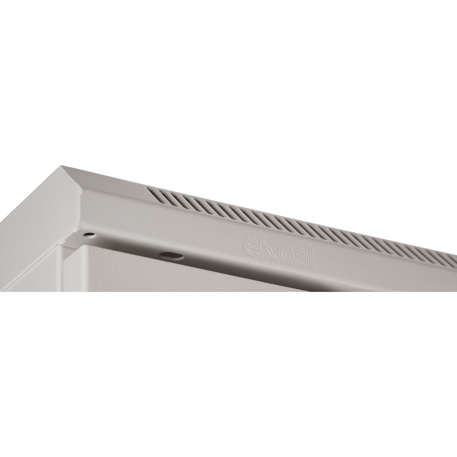 Environ CR600 47U Rack 600x800mm Glass (F) Steel (R) B/Panels No/Mgmt Grey White
