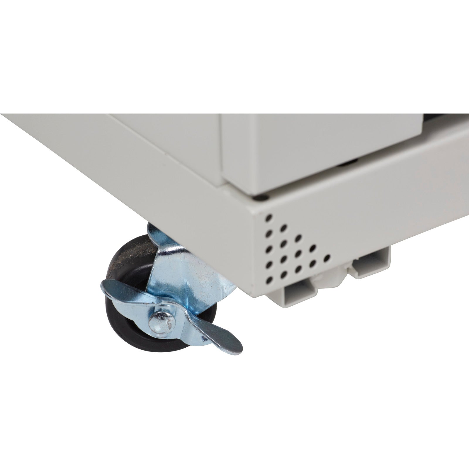 Environ CR600 47U Rack 600x800mm Glass (F) Steel (R) B/Panels No/Mgmt Grey White
