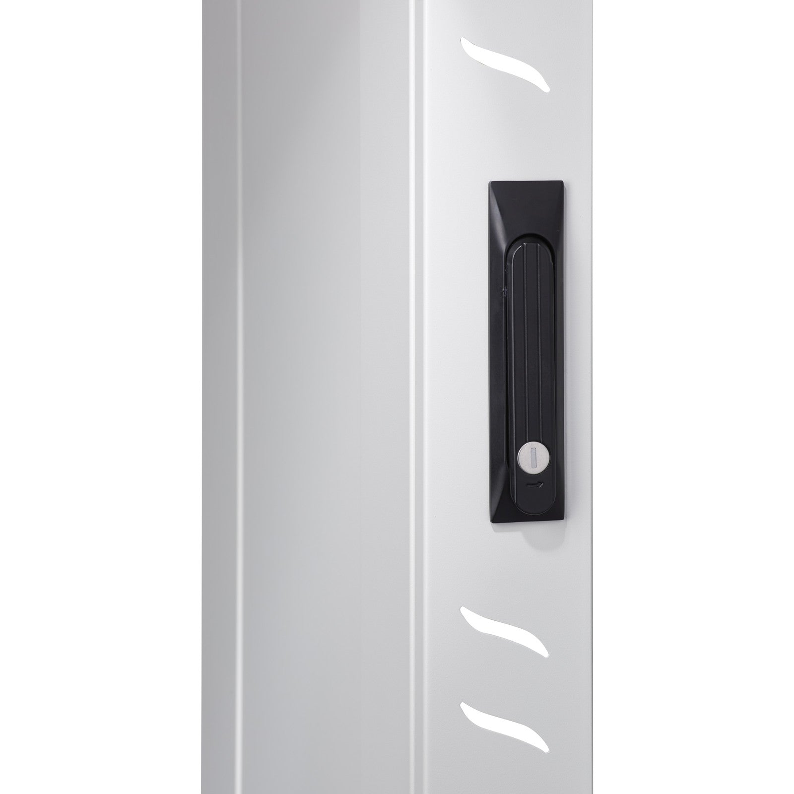 Environ CR600 47U Rack 600x800mm Glass (F) Steel (R) B/Panels No/Mgmt Grey White