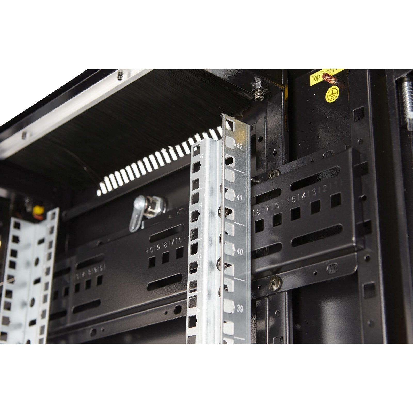 Environ CR600 29U Rack 600x1000mm Glass (F) Steel (R) B/Panels No/Mgmt Black