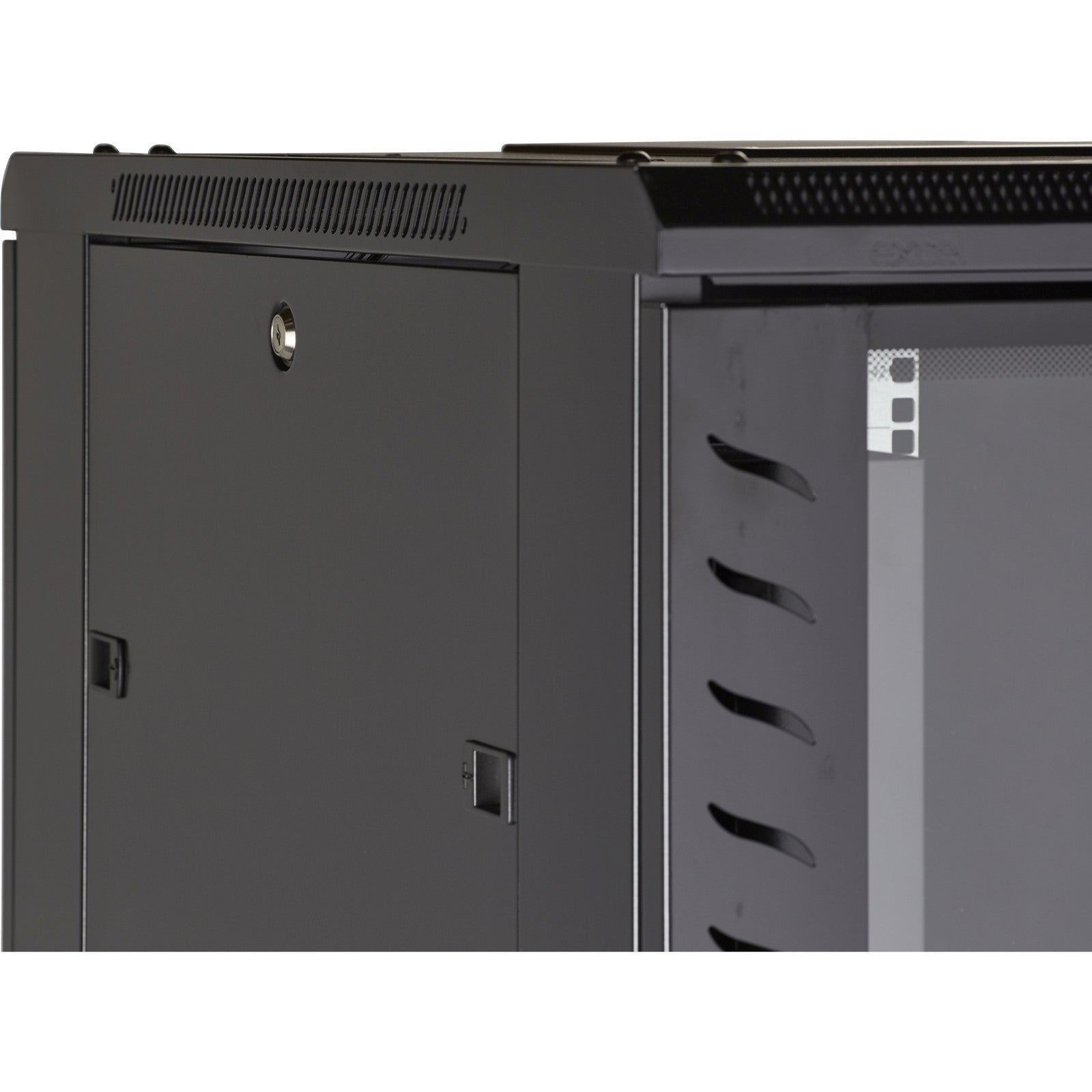 Environ CR600 29U Rack 600x1000mm Glass (F) Steel (R) B/Panels No/Mgmt Black