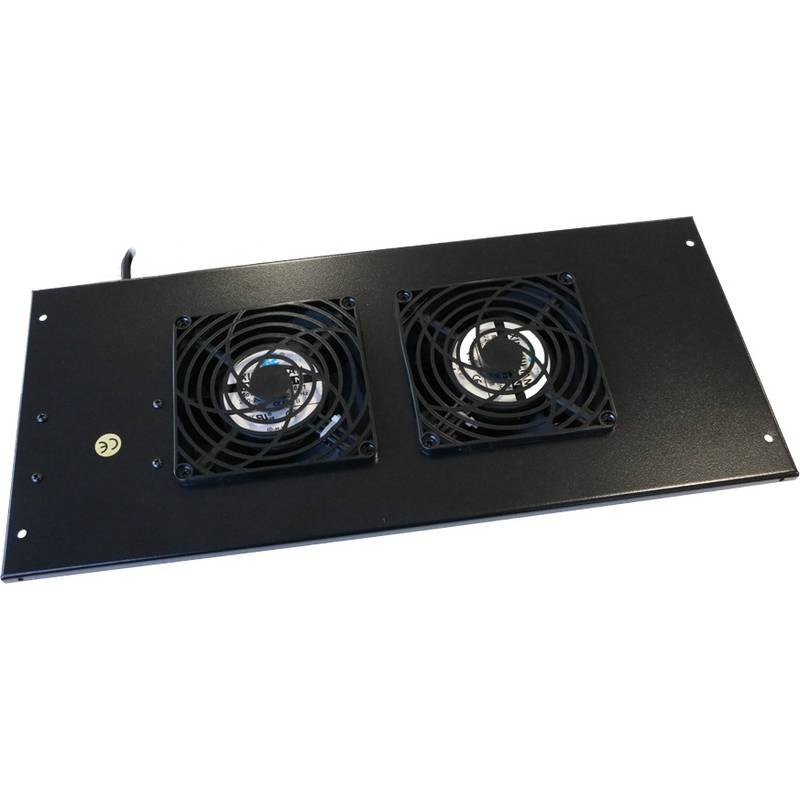 Environ Roof Mount Fan Tray 2 Way Fan incl. Detachable UK Power Lead Black