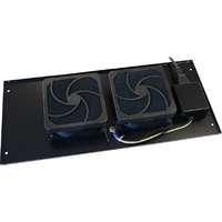 Environ Roof Mount Fan Tray 2 Way Fan incl. Detachable UK Power Lead Black