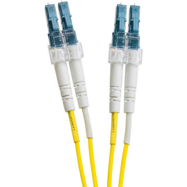 LC-LC OS2 DUPLEX FIBRE OPTIC PATCH CORD YELLOW