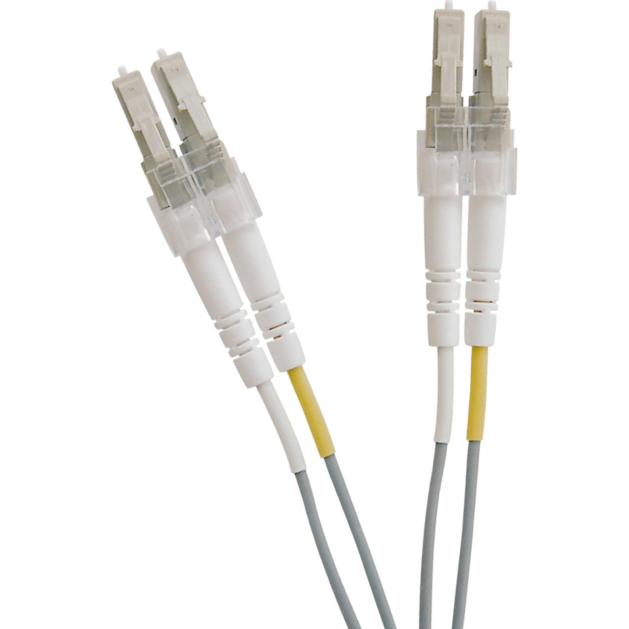 LC-LC OM3 DUPLEX FIBRE OPTIC PATCH CORD AQUA