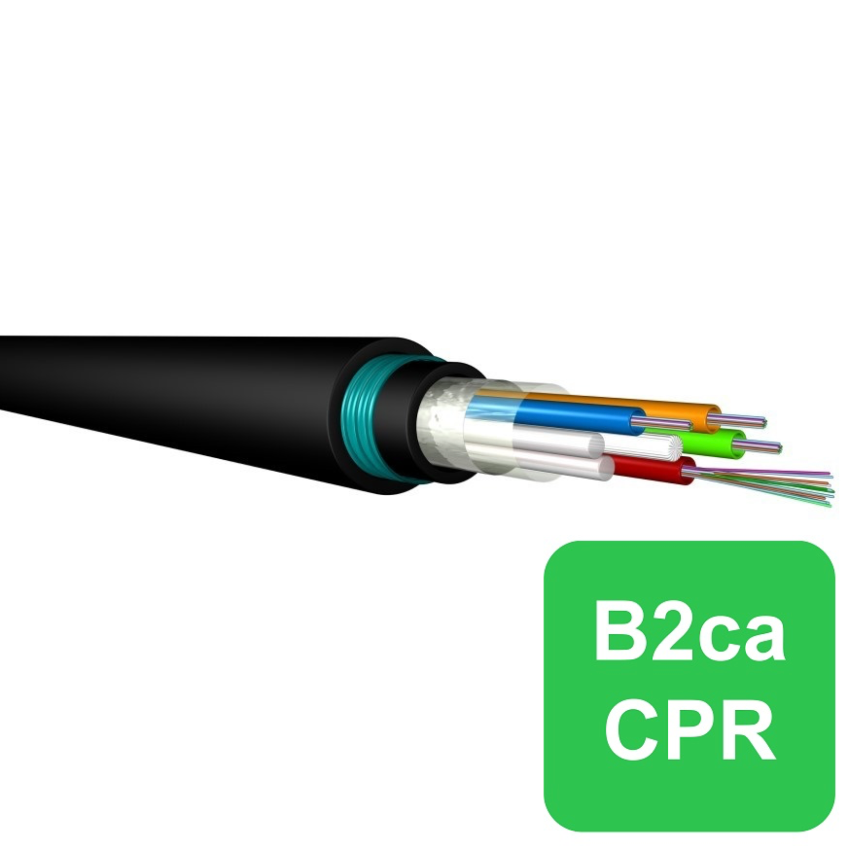 96 CORE SINGLEMODE OS2 G657A1 MULTI LOOSE TUBE CABLE CST ARMOUR, B2CA, INT/EXT