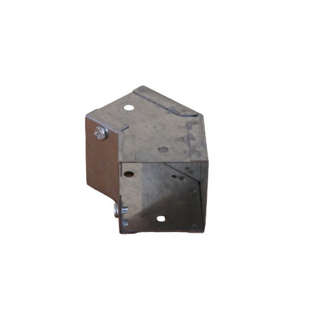 Trench SA2245I Metal Trunking 50mm X 50mm 45 Degree Internal Cover Bend With Screw Fixing Galvanised