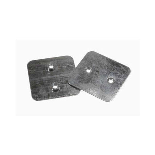 Trench SA2STC Metal Trunking Pair Of 50mm Deep Internal Couplers With Screw Fixing Galvanised