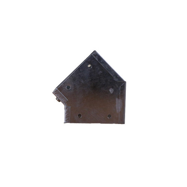 Trench SA4445I Metal Trunking 100mm X 100mm 45 Degree Internal Cover Bend With Screw Fixing Galvanised