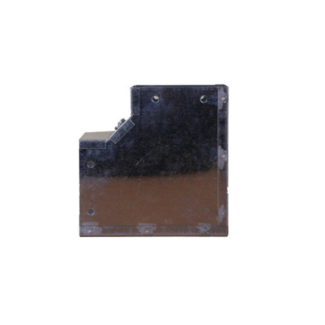 Trench SA4490I Metal Trunking 100mm X 100mm 90 Degree Internal Cover Bend With Screw Fixing Galvanised