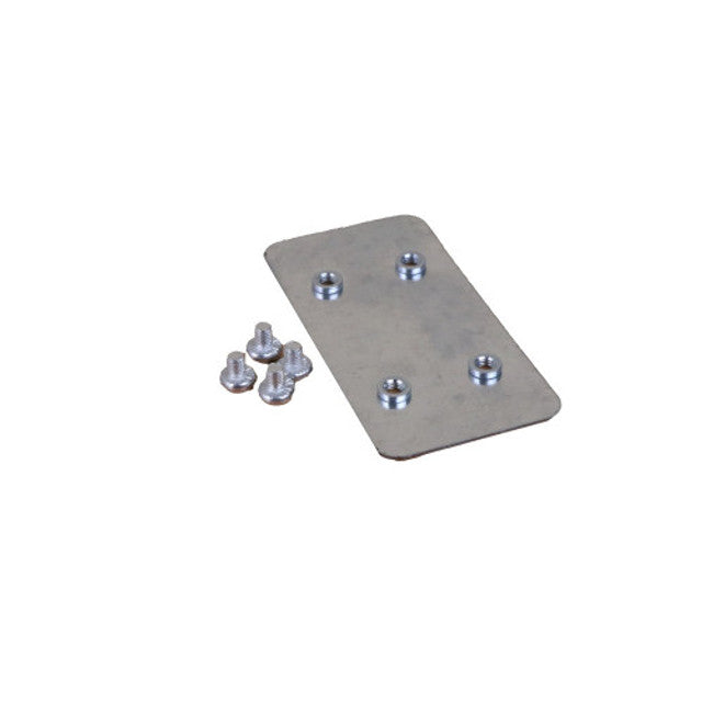 Trench SA4STC Metal Trunking Pair Of 100mm Deep Internal Couplers With Screw Fixing Galvanised