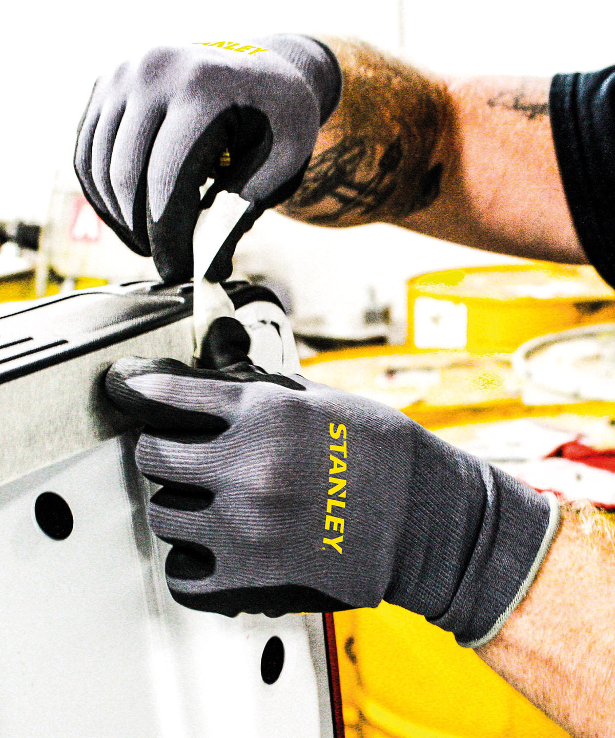 Stanley razor thread gripper gloves