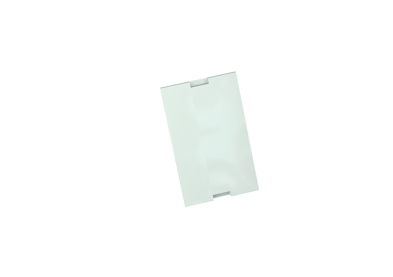 DRAKA UC BLANK INSERT QUARTER BLANK 12.5 X 50, WHITE, ECO-PACK - 50