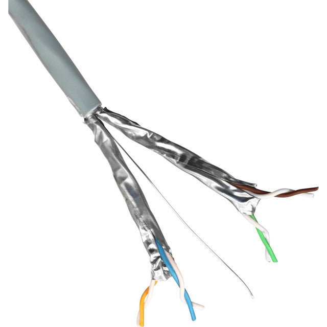 Excel Category 6A Cable F/FTP S-Foil Cca LS0H 500m Reel - Ice Blue