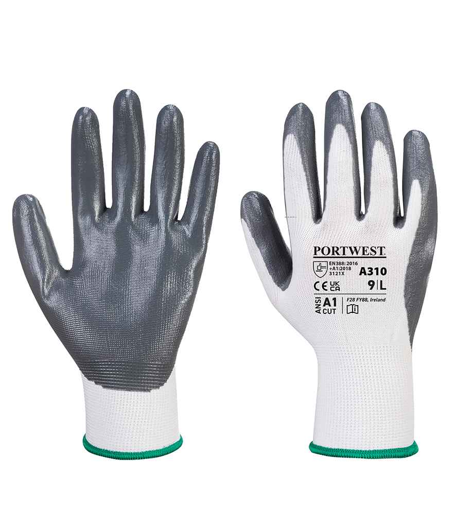 Portwest Flexo Grip Nitrile Gloves