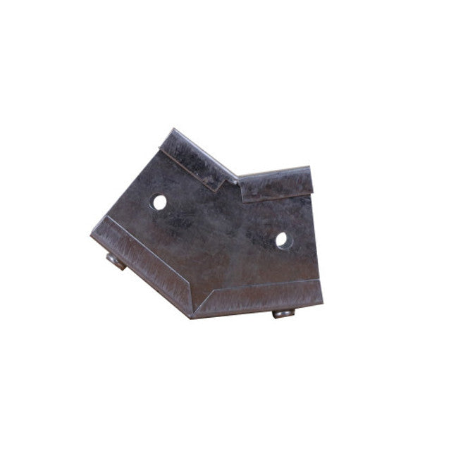 Trench SA2245E Metal Trunking 50mm X 50mm 45 Degree External Cover Bend With Screw Fixing Galvanised