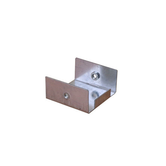 Trench SA22SE Metal Trunking 50mm X 50mm End Cap With Screw Fixing Galvanised