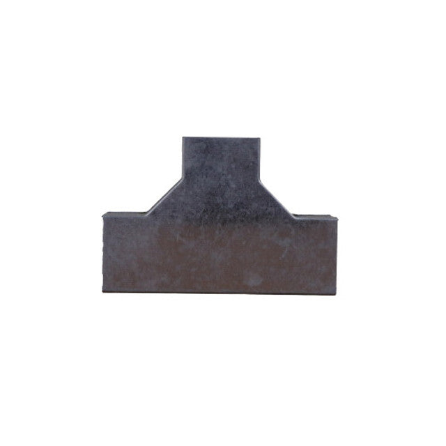 Trench SA22TTC Metal Trunking 50mm X 50mm Flat Tee Top Cover Bend With Screw Fixing Galvanised